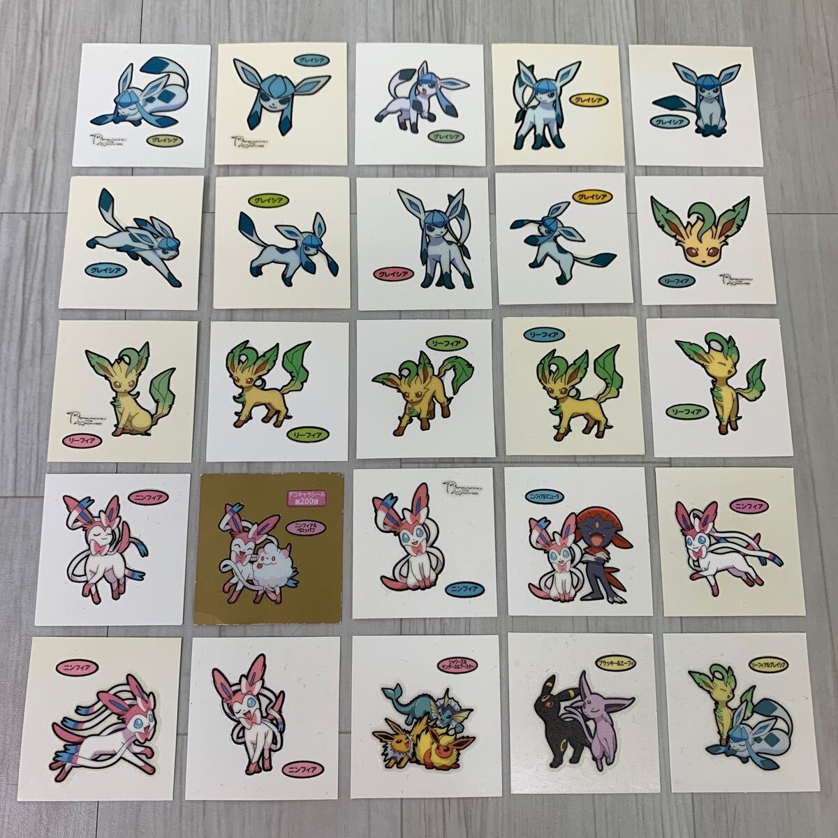 第一パン ポケモンパン デコキャラシール イーブイ ブイズ 100枚 ポケットモンスターの画像8