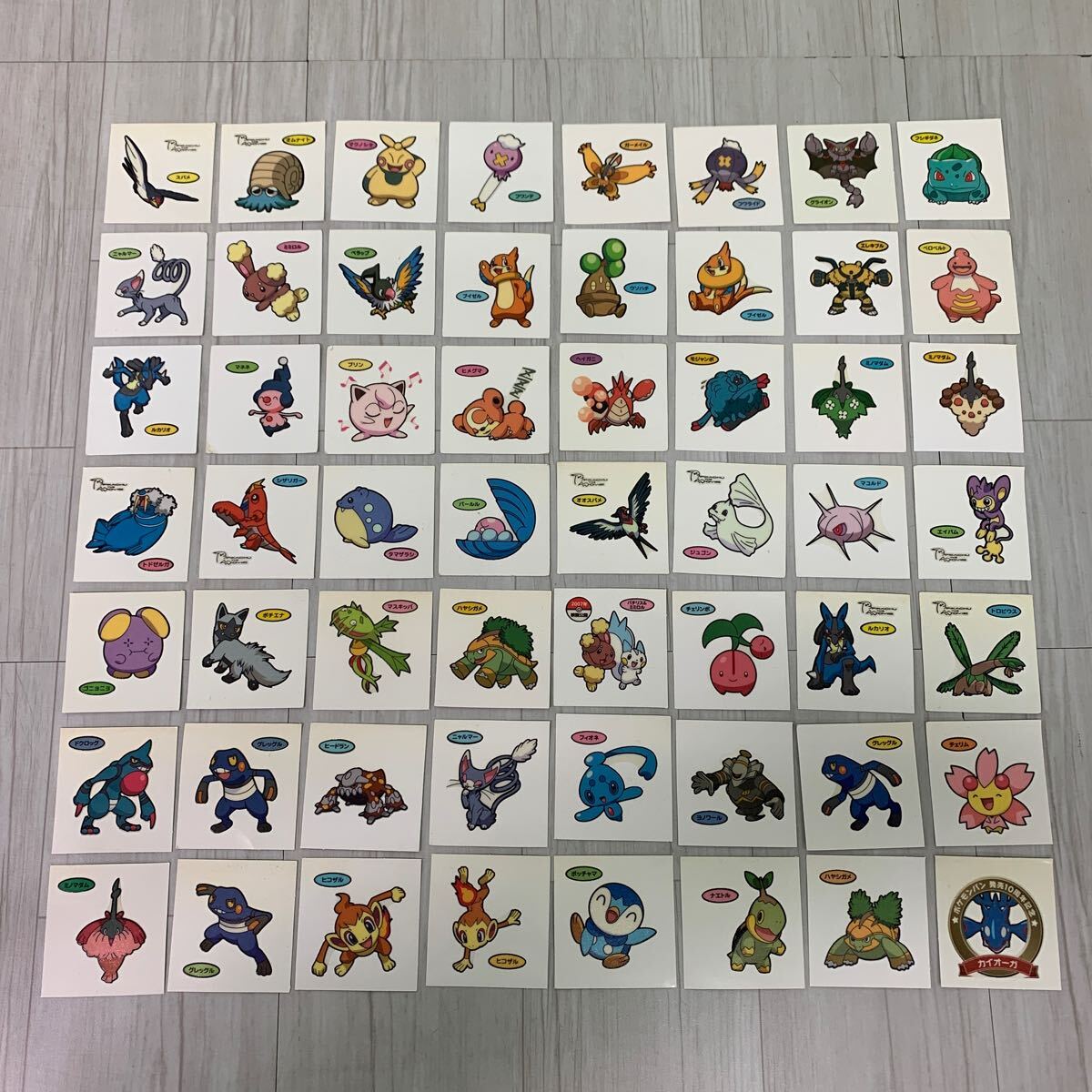 第一パン ポケモンパン デコキャラシール 500枚の画像2