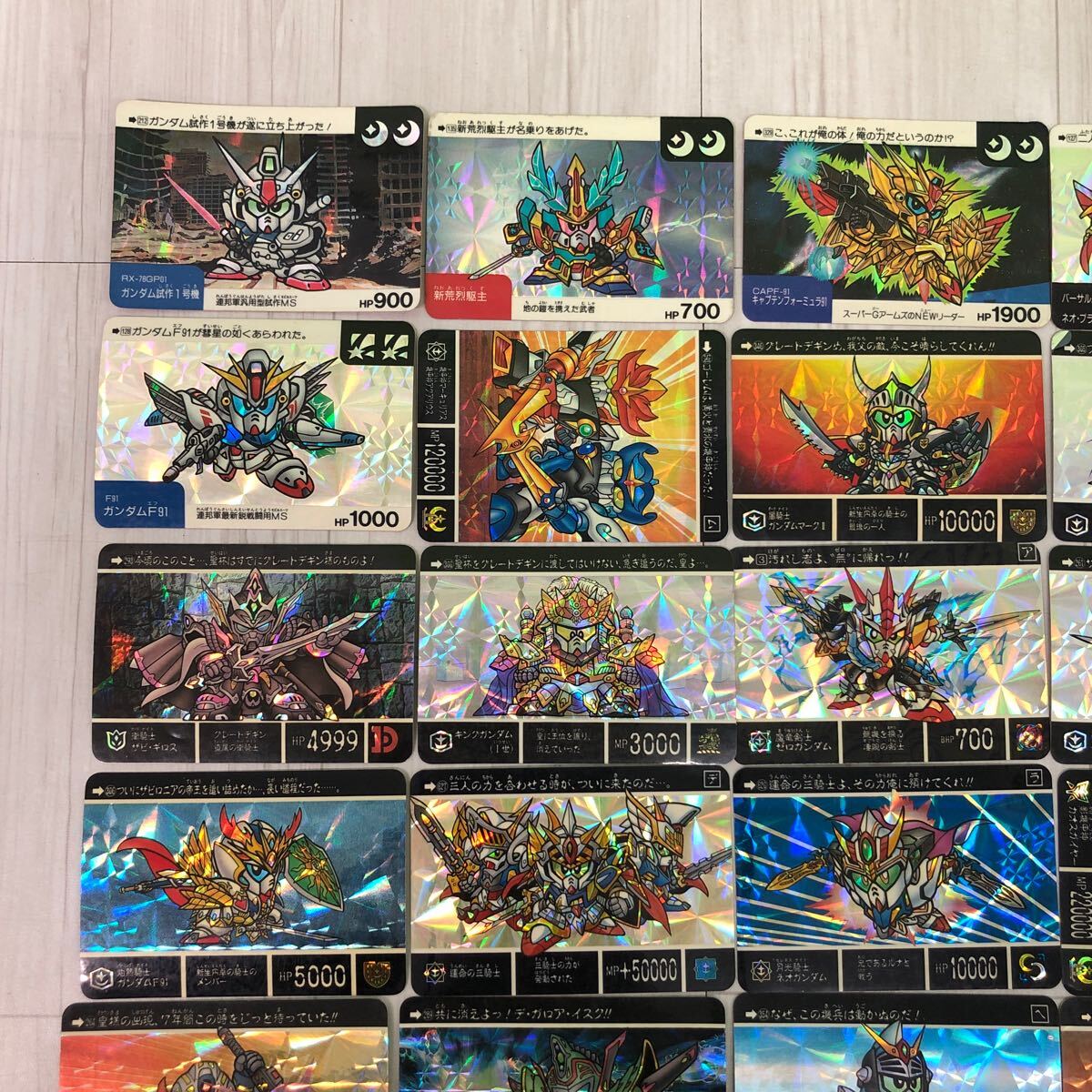 バンダイ カードダス SDガンダム キラカード 50枚まとめの画像3