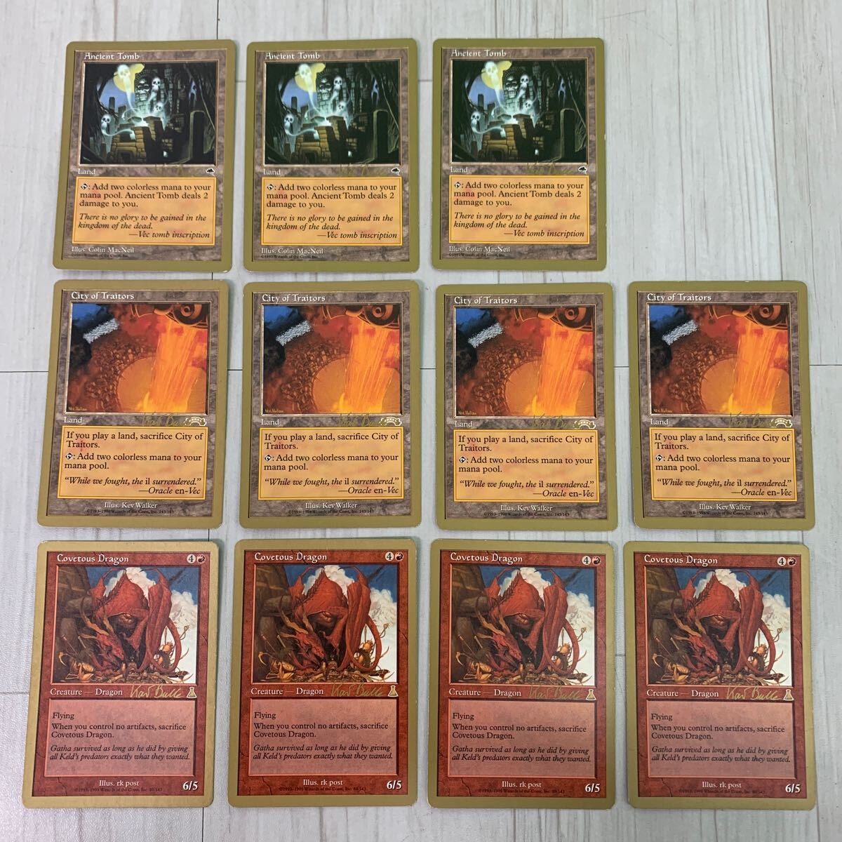 MTG World Championship Decks 1999 Kai Budde 赤茶単 ワールドチャンピオンシップデックス1999 カイブッディ 金枠の画像3