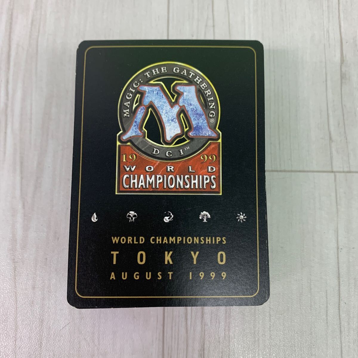 MTG World Championship Decks 1999 Kai Budde 赤茶単 ワールドチャンピオンシップデックス1999 カイブッディ 金枠の画像9