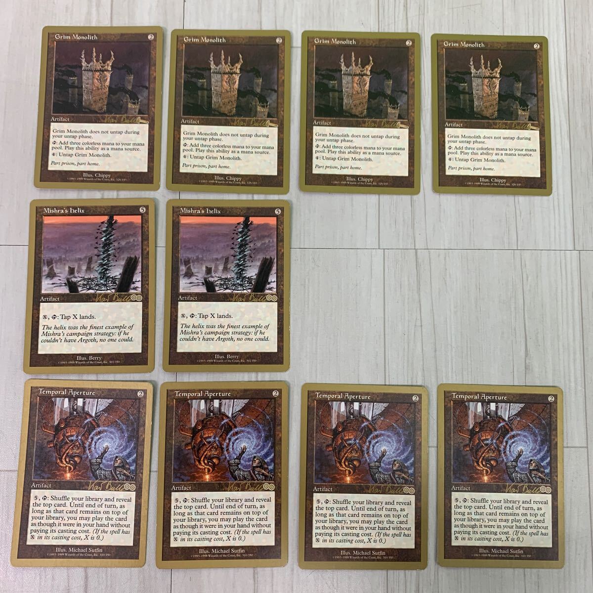 MTG World Championship Decks 1999 Kai Budde 赤茶単 ワールドチャンピオンシップデックス1999 カイブッディ 金枠の画像5