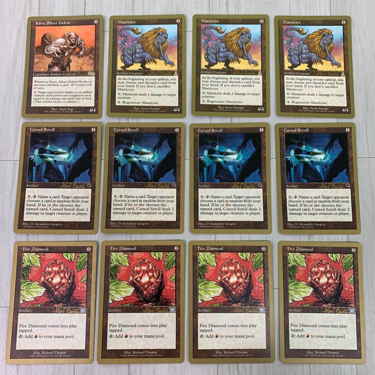 MTG World Championship Decks 1999 Kai Budde 赤茶単 ワールドチャンピオンシップデックス1999 カイブッディ 金枠の画像4