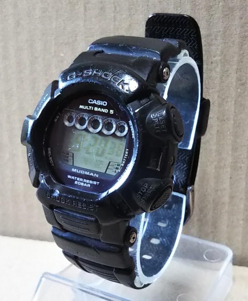 訳あり カシオ CASIO G-SHOCK GW-9000 電波 ソーラー デジタル 腕時計 メンズ MUDMAN マッドマン_画像3