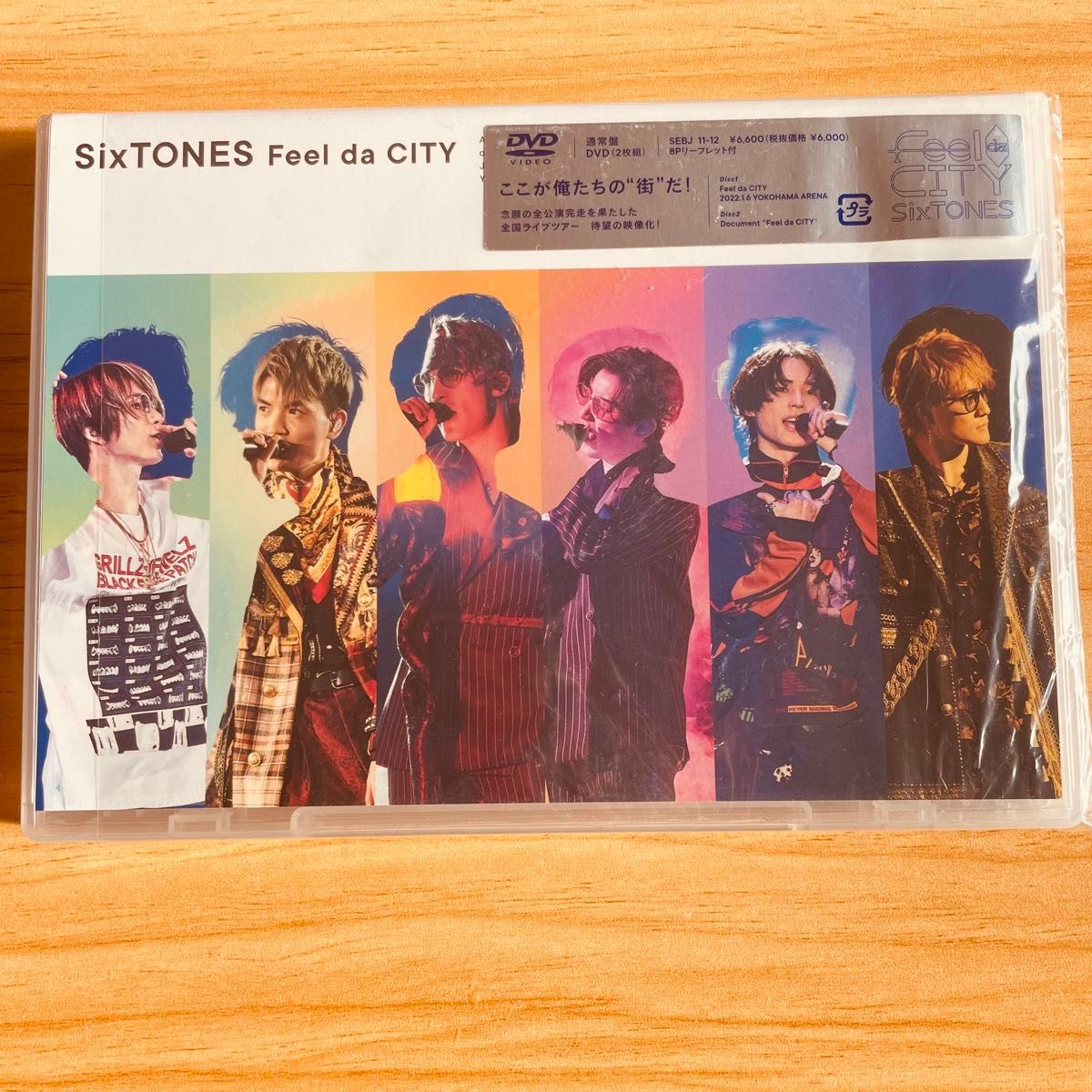 SixTONES/Feel da CITY〈2枚組〉通常盤 DVD