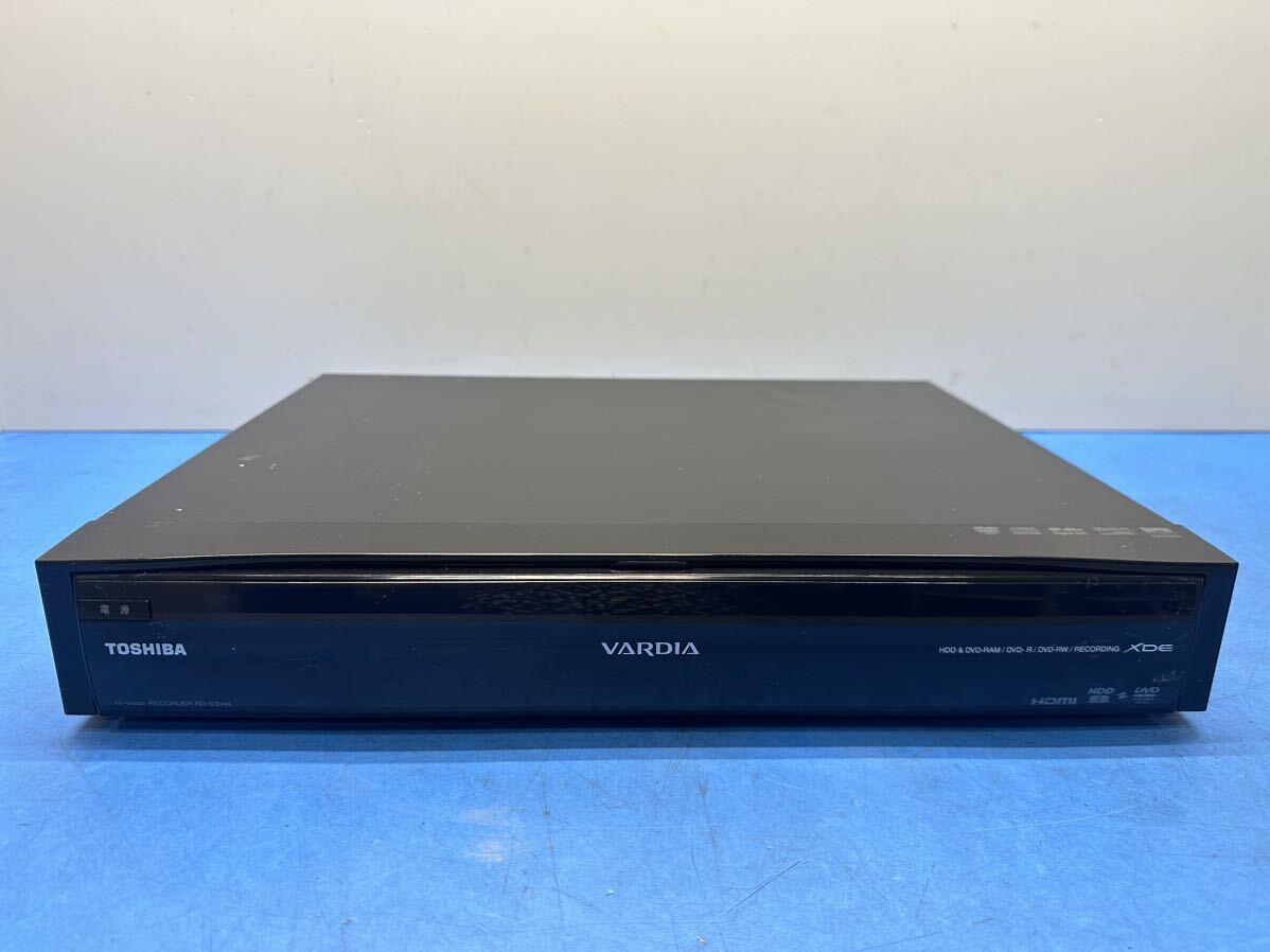 TOSHIBA RD-S304K ブルーレイディスクレコーダー 現状 ジャンクの画像2