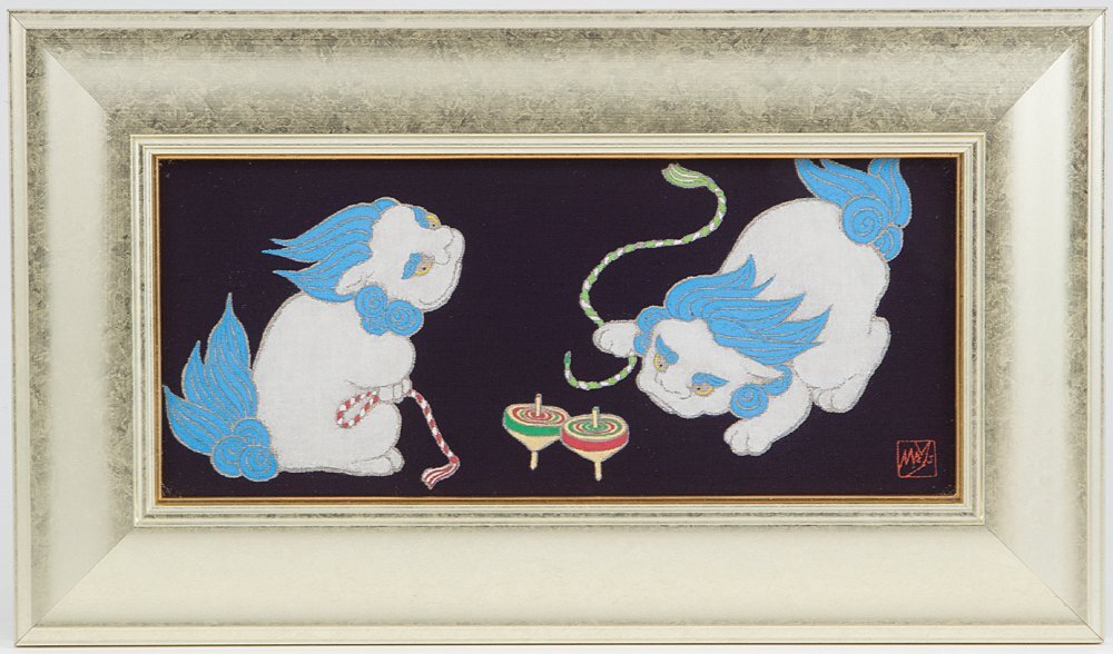[.] подлинный произведение гора внизу ...[. приятный ] японская живопись окраска 4 номер 2011 год рамка вместе наклейка 