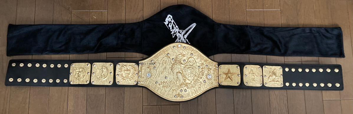 アントニオ猪木 NWFヘビー級チャンピオンベルト 新日本プロレス 公式レプリカ New Japan Pro-Wrestling Champion Belt Antonio Inoki の画像2