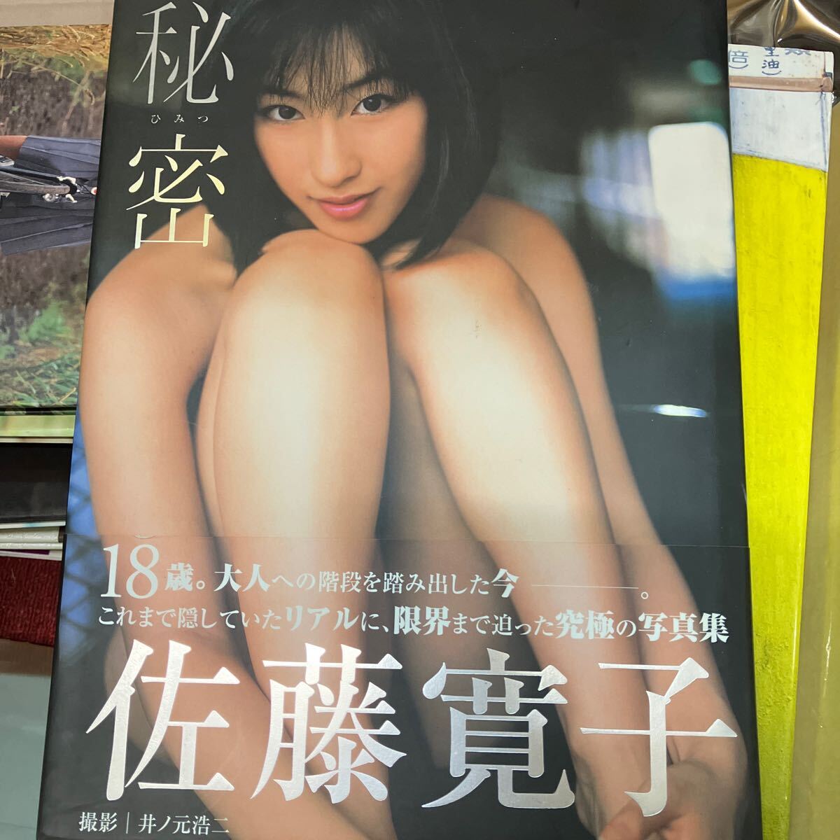 佐藤寛子写真集　秘密　巨乳美乳美尻　特撮作品『魔弾戦記リュウケンドー』でヒロイン　チラシ2枚付き_画像9