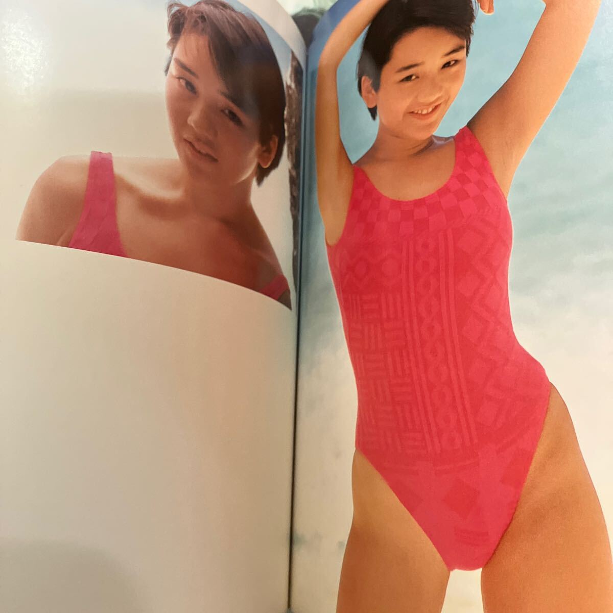 西田ひかる 写真集 P-CAN ISLAND 巨乳美乳美尻ハイレグビキニ_画像6