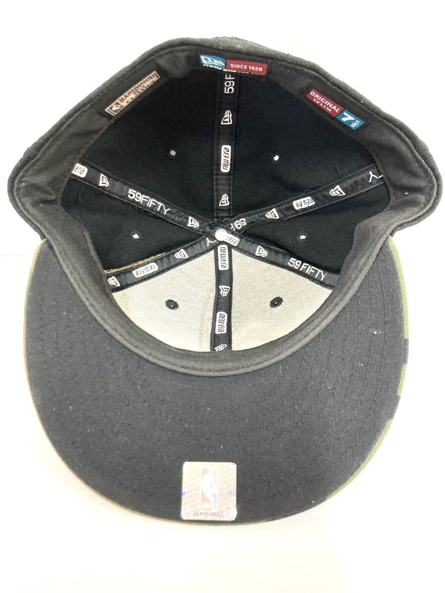 ◆NEW ERA ニューエラ◆キャップ MLB 59FIFTY 迷彩柄 LAS ANGELESロサンゼルス・ドジャース 7-5/8インチ 60.6CM 帽子_画像5