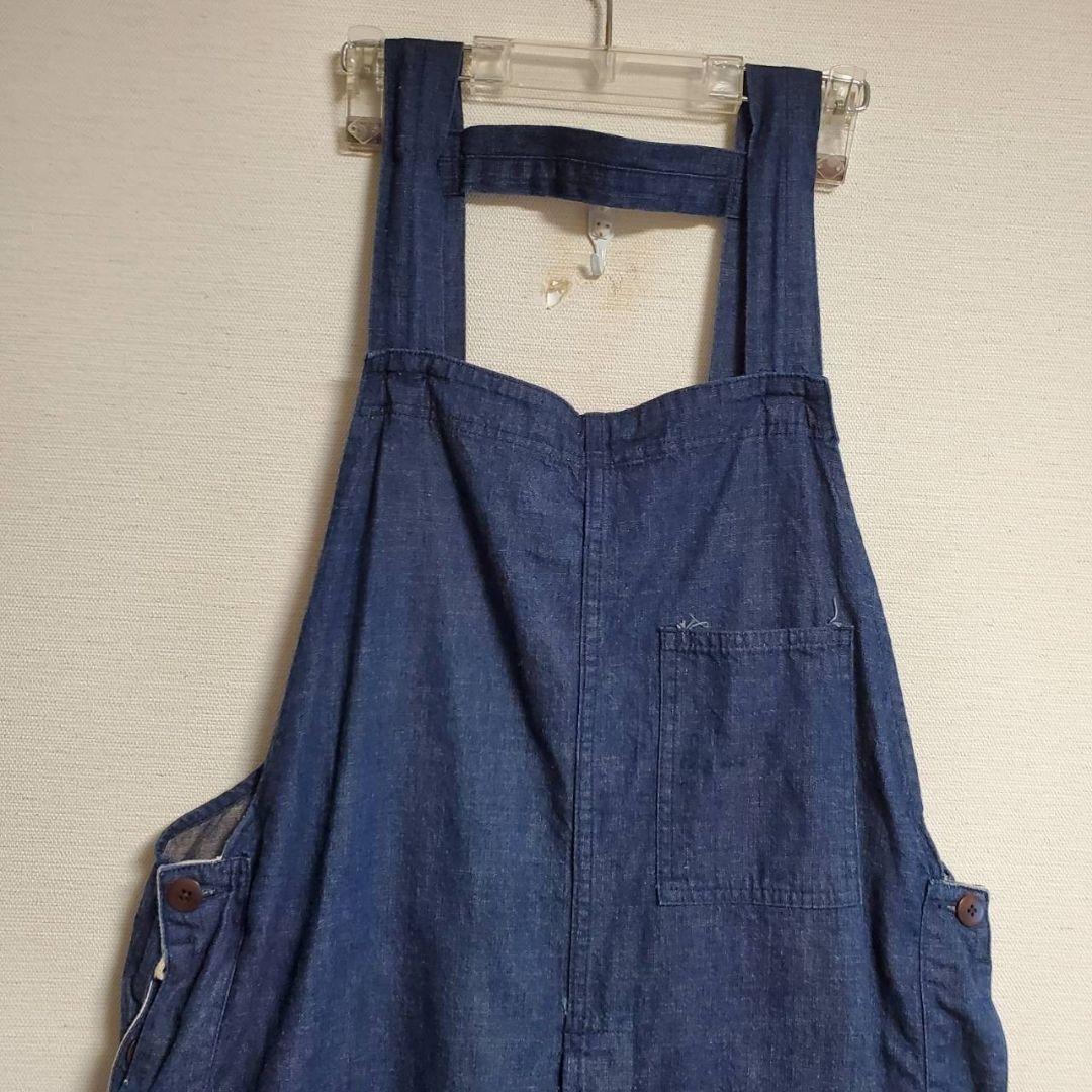 グラッドハンド デニム サロペット オーバーオール ワイド グラッドハンド デニム サロペット オーバーオール ワイド