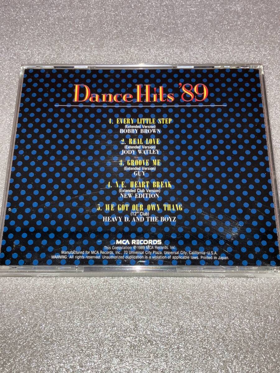 Dance Hits ‘89 Bobby Brown Heavy D.& The Boyz New Edition Guy Jody Watleyの画像2