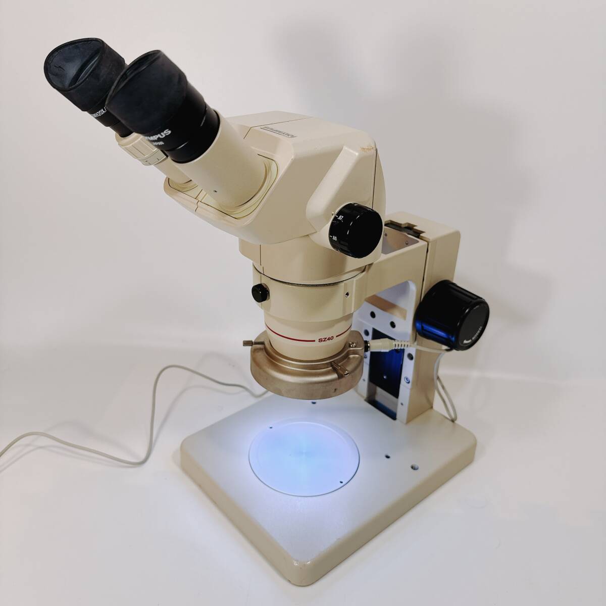 OLYMPUS Olympus Gris no- type real body microscope SZ4045 GSWH20X/12.5 LED lighting SZ-LW61J inside . series 