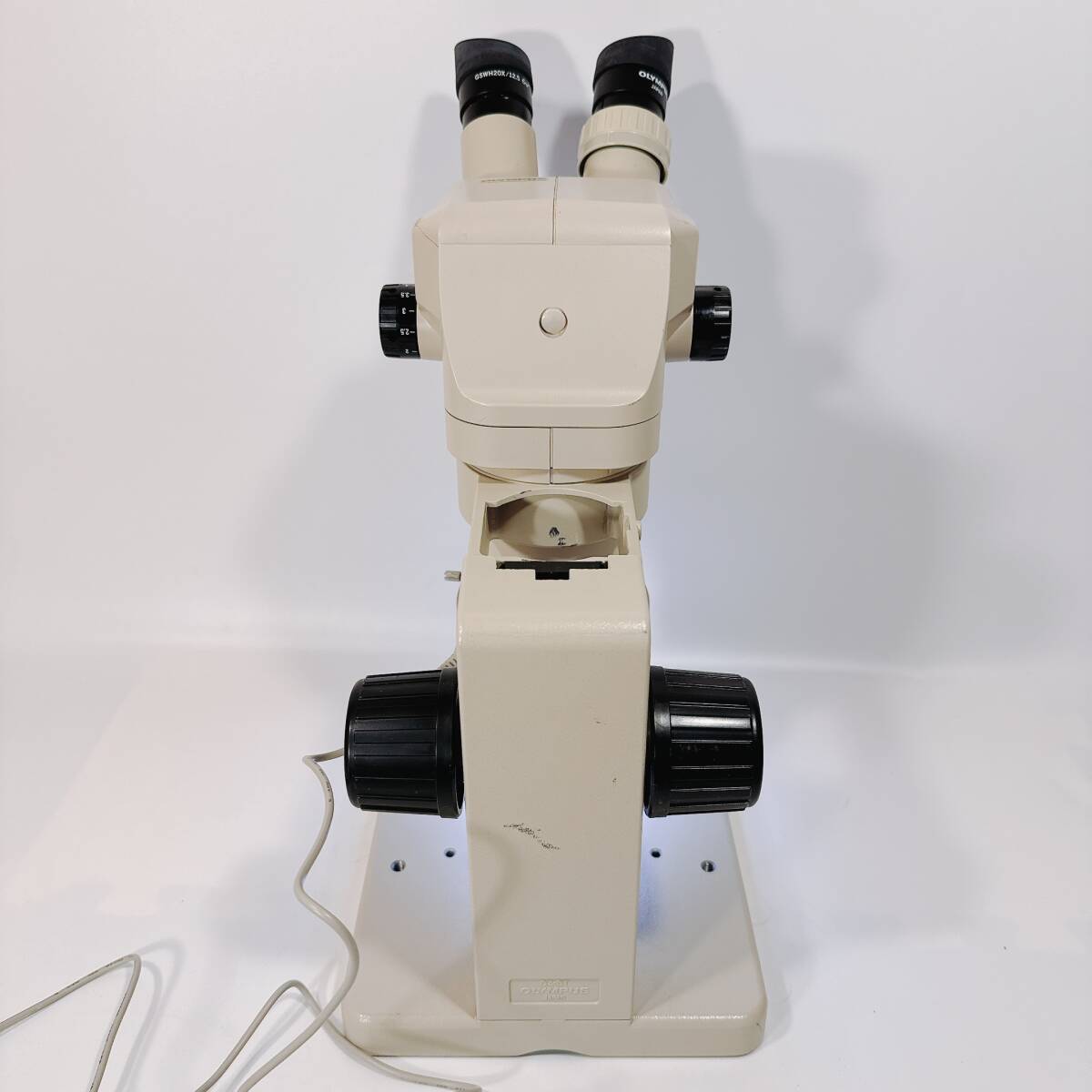 OLYMPUS Olympus Gris no- type real body microscope SZ4045 GSWH20X/12.5 LED lighting SZ-LW61J inside . series 