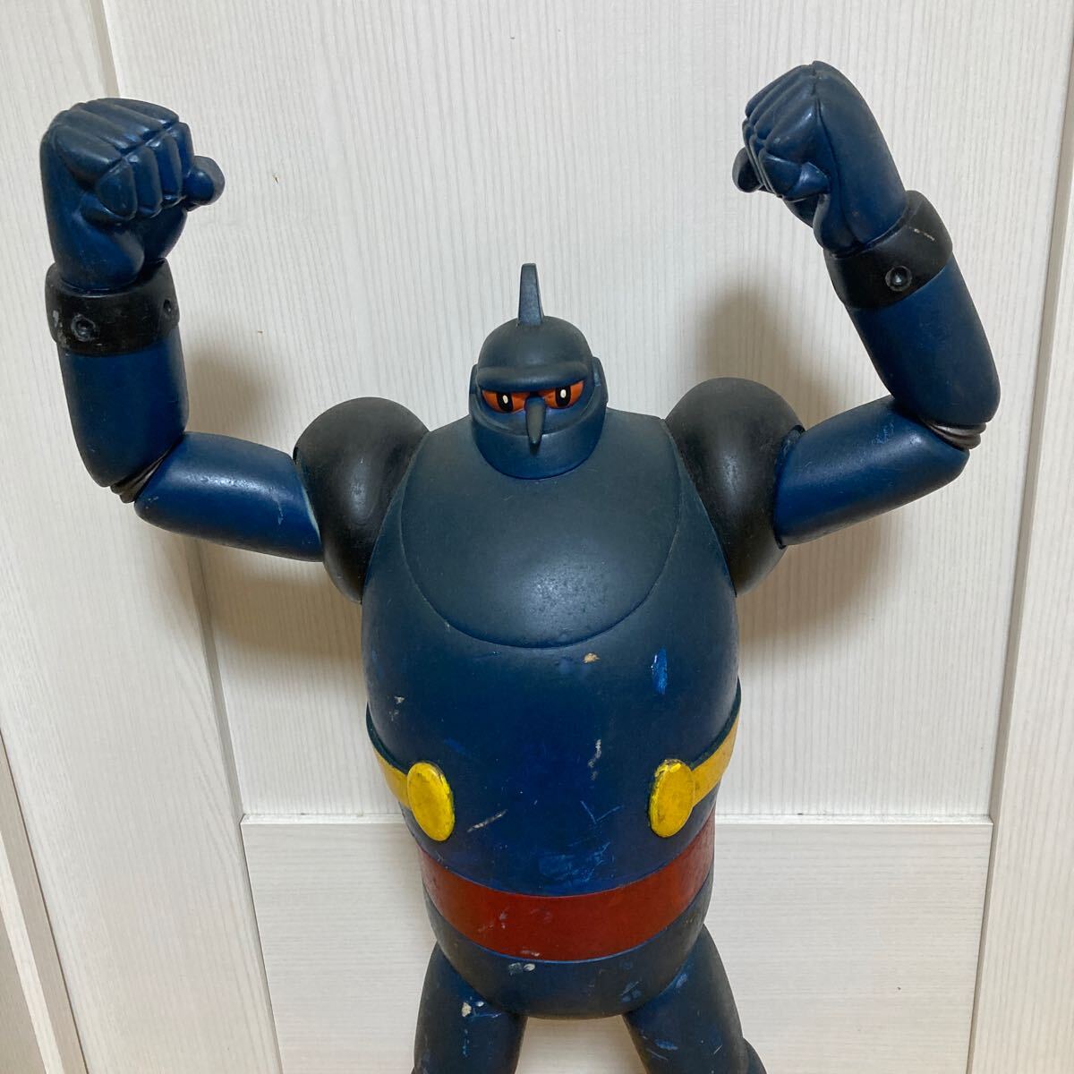 qtoo Tetsujin 28 number width mountain brilliance big size figure height approximately 60cm( pair .~.. till ) Junk 