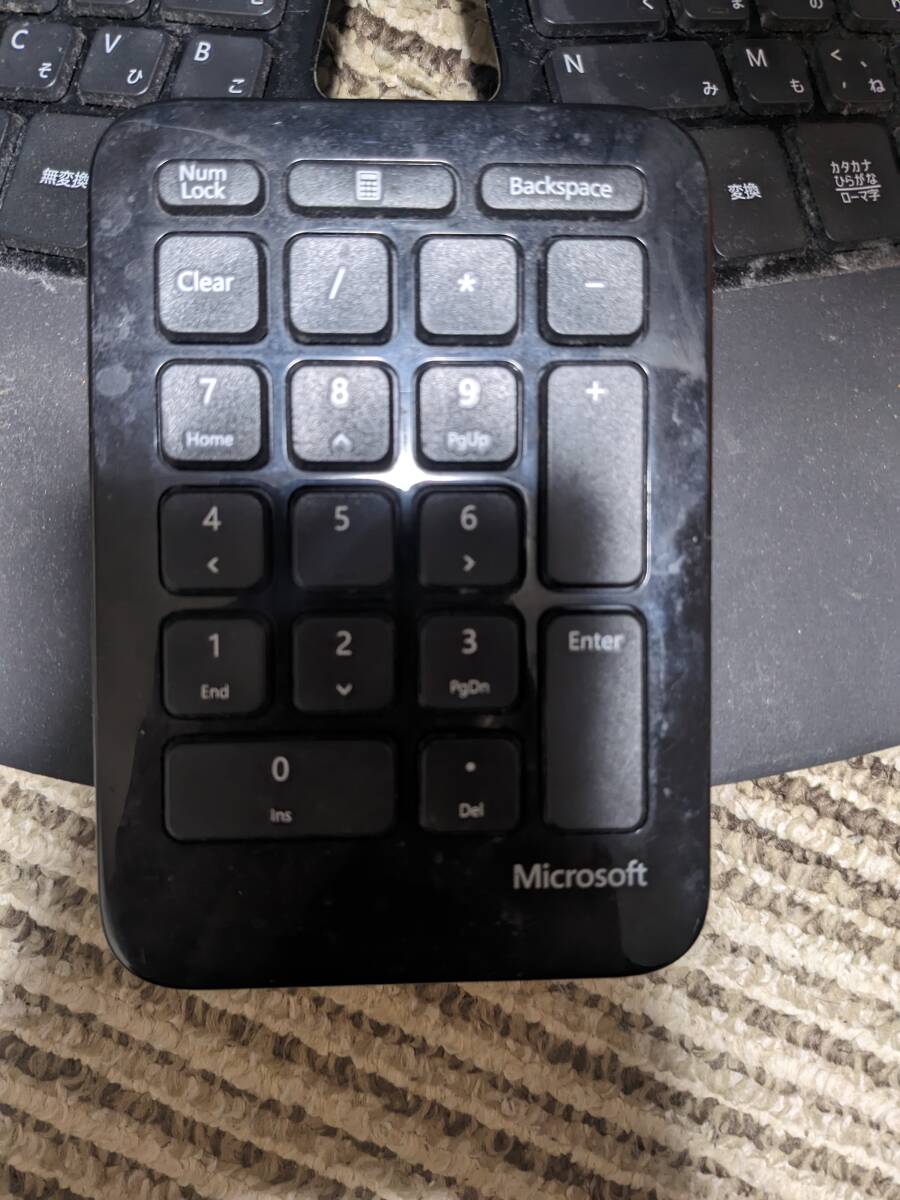 【ジャンク品】　マイクロソフト　エルゴノミクスキーボード　マウス　Microsoft　　L5V-00030_画像3
