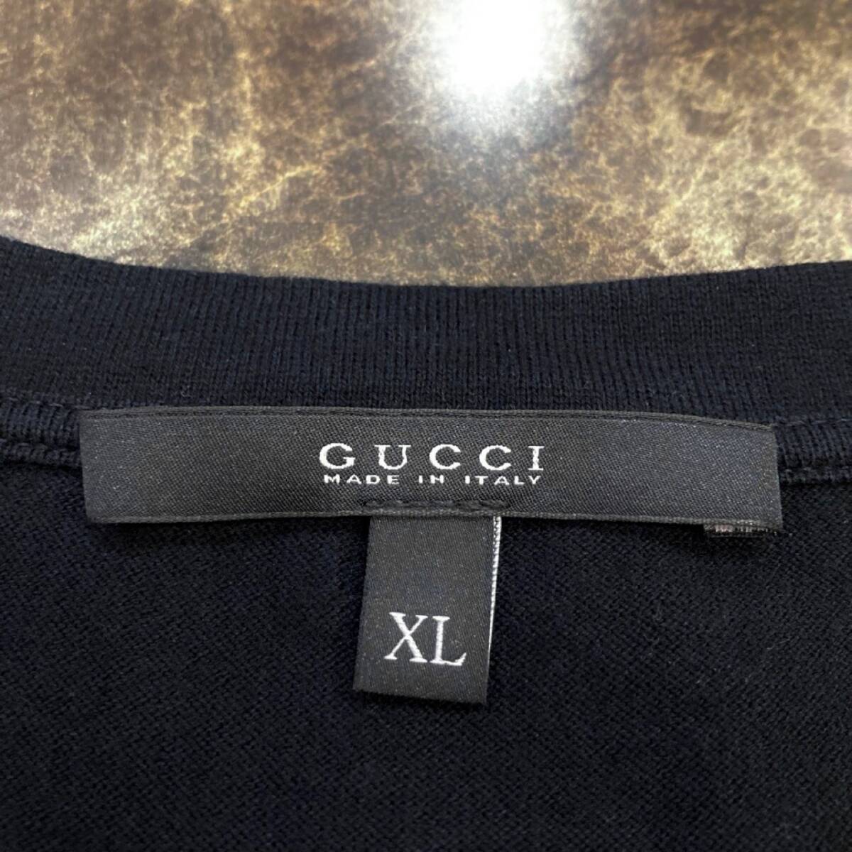 極美品■77,000円【まさにグッチ】送料込【シェリーライン】◎イタリア製【GUCCI】Tシャツ カットソー/メンズ ニット デニム ジャケット_画像10