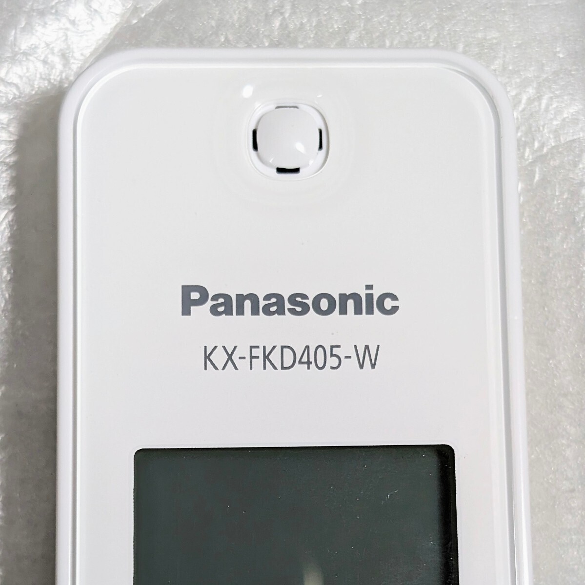 未使用保管品 Panasonic VE-GD27DL-W/VE-GD27/KX-FKD405-W/PNLC1058 パナソニック コードレス電話機 RU.RU.RU ルルル 箱 説明書付 現状品