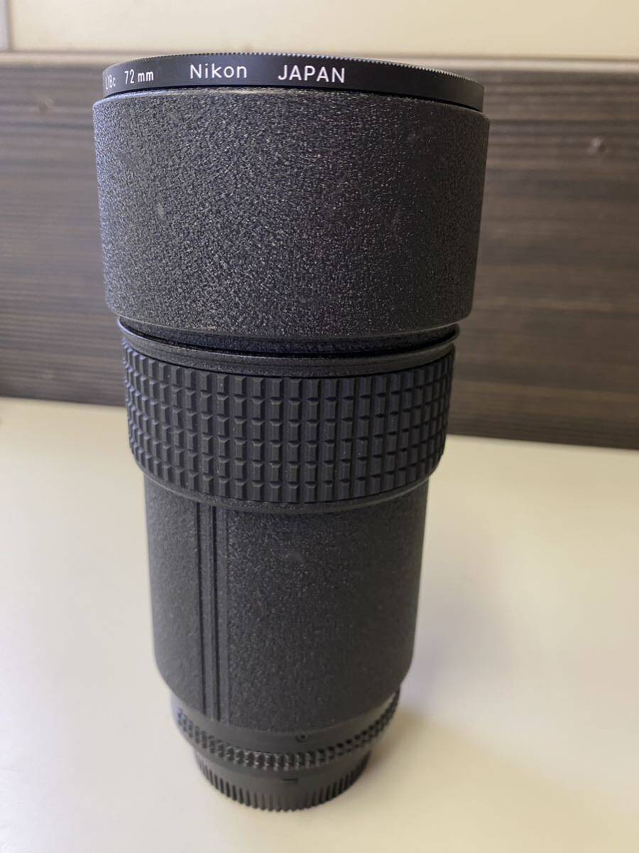 ニコン Nikon ED AF NIKKOR 180mm 1:2.8 一眼レフ カメラレンズ オートフォーカス中古品 現状品_画像7