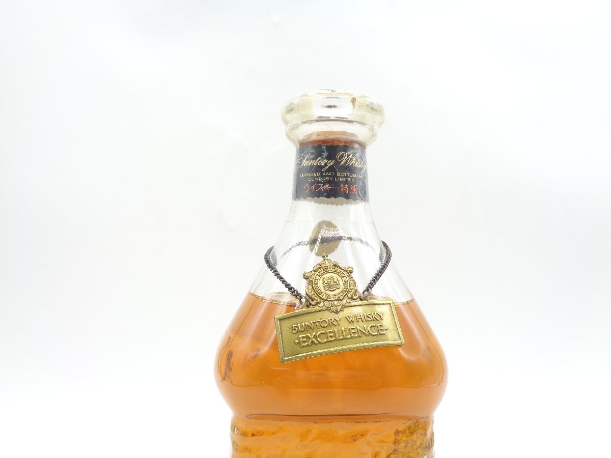 ハーフ SUNTORY WHISKY EXCELLENCE サントリー エクセレンス ウイスキー 特級 380ml 43％ 箱入 未開封 古酒 X265310_画像7