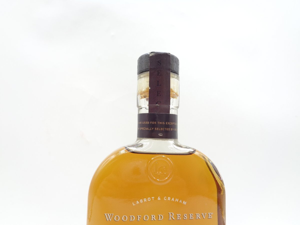 ハーフ WOODFORD RESERVE ウッドフォード リザーブ ディスティラーズ セレクト バーボン ウイスキー 未開封 古酒 375ml 43,2% Q012218の画像6