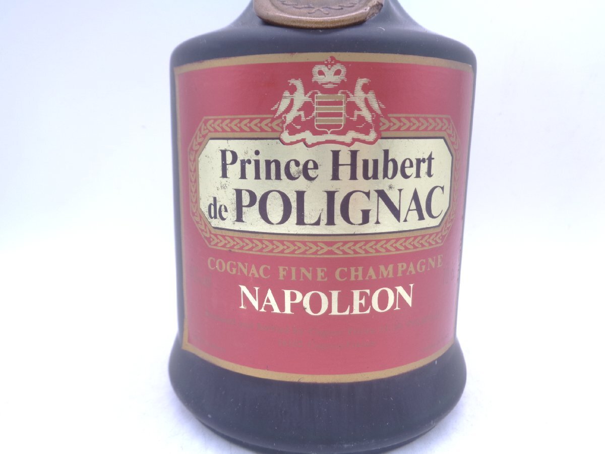 PRINCE HUBERT de POLIGNAC プリンス ユベール ポリニャック ナポレオン コニャック ブランデー 700ml 40% 古酒 未開栓 Q012592_画像3