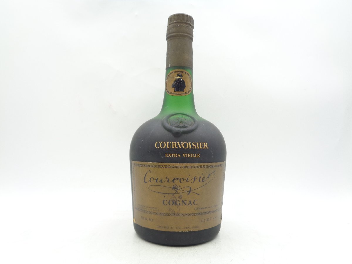 COURVOISIER EXTRA VIEILLE クルボアジェ エクストラ ヴィエイユ コニャック ブランデー 未開栓 古酒 X265542の画像1