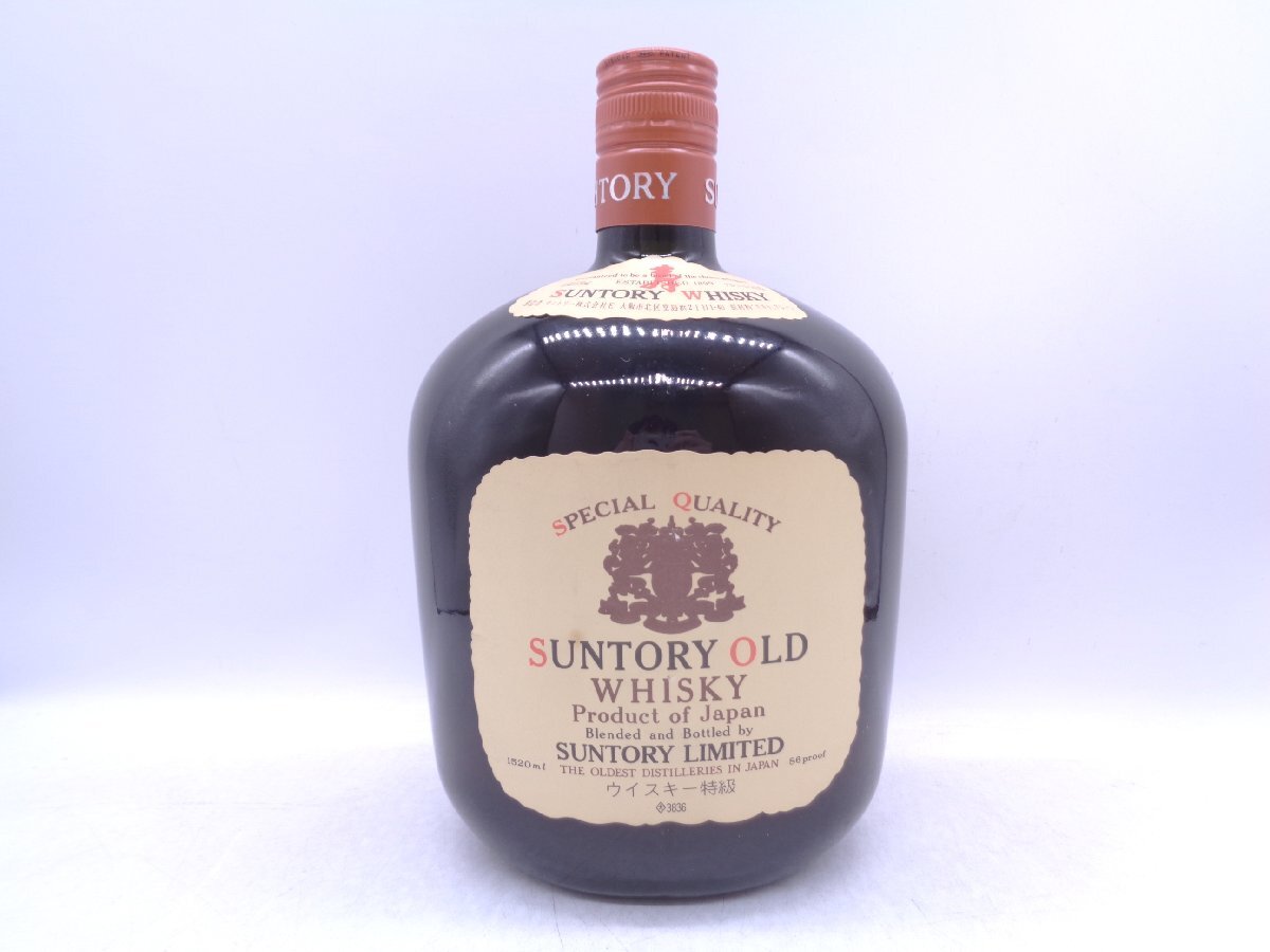 ビッグボトル SUNTORY サントリー オールド 1520ml 43% 国産 ウイスキー 古酒 未開栓 P031396_画像1