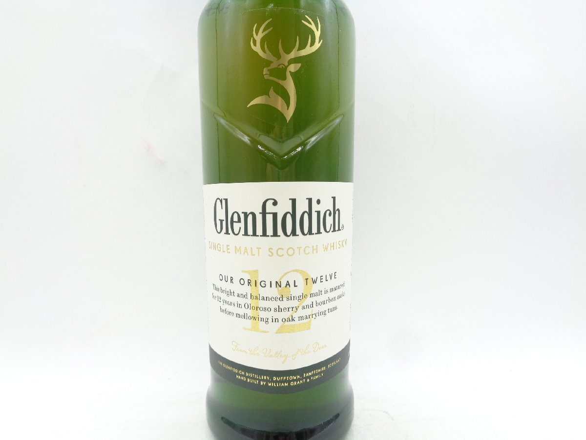 GLENFIDDICH 12年 グレンフィディック シングル モルト スコッチ ウイスキー 箱入 未開封 古酒 700ml 40% X265333の画像6