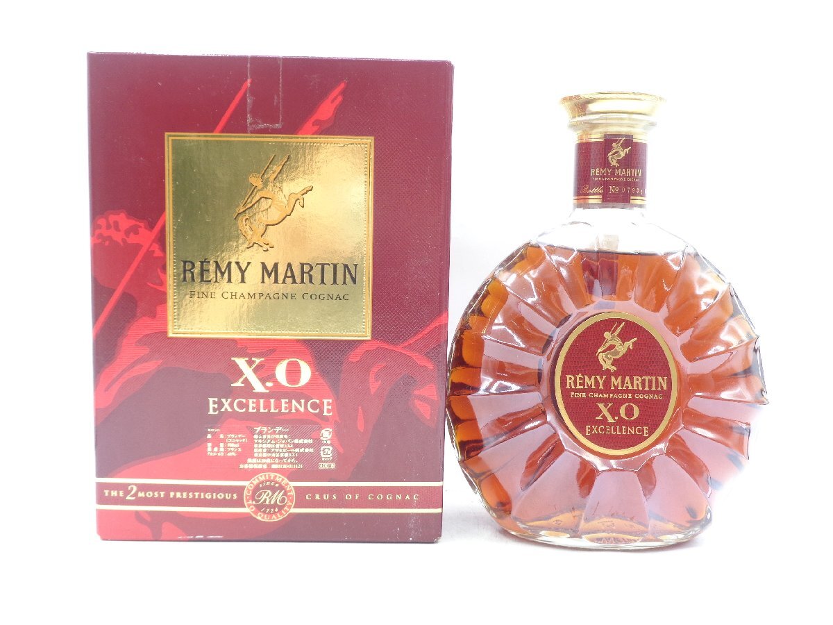 REMY MARTIN XO EXCELLENCE レミーマルタン XO エクセレンス ブランデー 700ml 40% 箱入 未開封 古酒 X265678の画像1