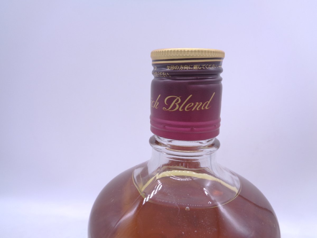 ブラックニッカ リッチブレンド 700ml 40% ウイスキー 古酒 未開栓 B66413の画像6