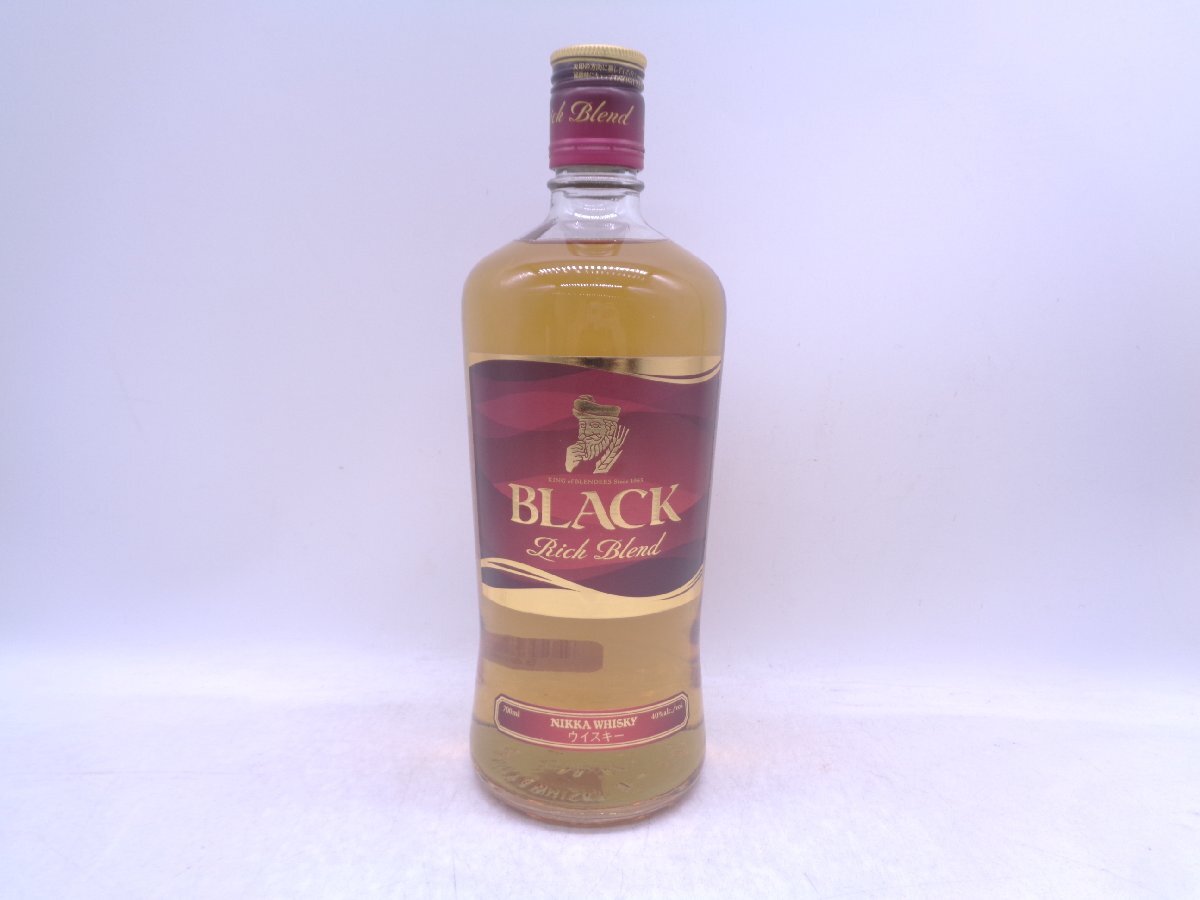 ブラックニッカ リッチブレンド 700ml 40% ウイスキー 古酒 未開栓 B66413の画像1