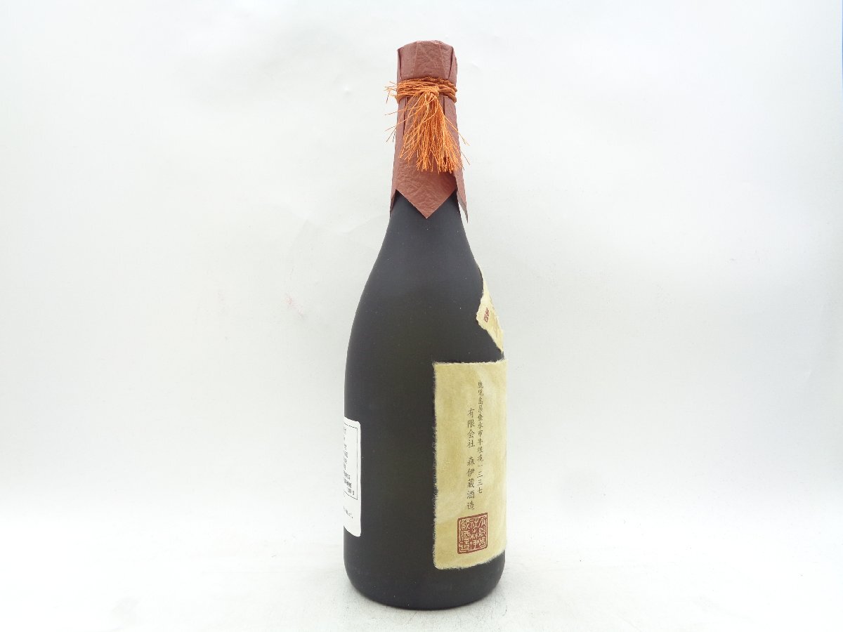 森伊蔵 本格焼酎 かめ壺焼酎 ゴールドラベル 720ml 25度 箱入 未開封 古酒 Q011648_画像5