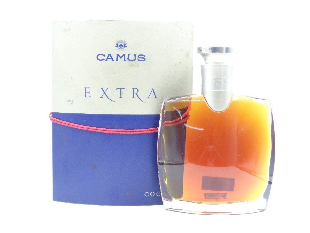 CAMUS EXTRA カミュ エクストラ コニャック ブランデー 箱入 未開封 古酒 700ml 40％ Q012532の画像1