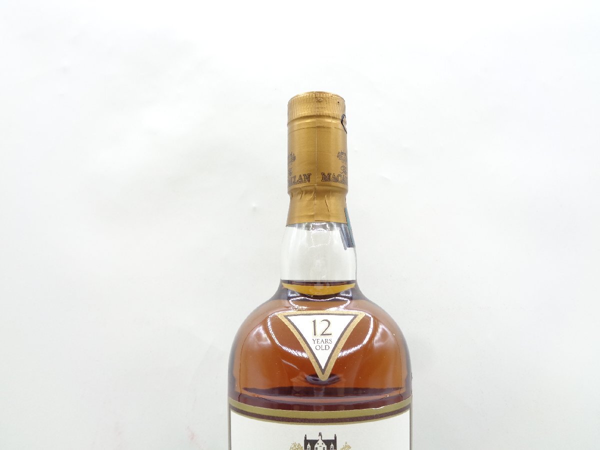 The MACALLAN 12年 ザ マッカラン シングルモルト ハイランド スコッチウイスキー 700ml 40% 箱入 古酒 未開封 Q012633の画像7