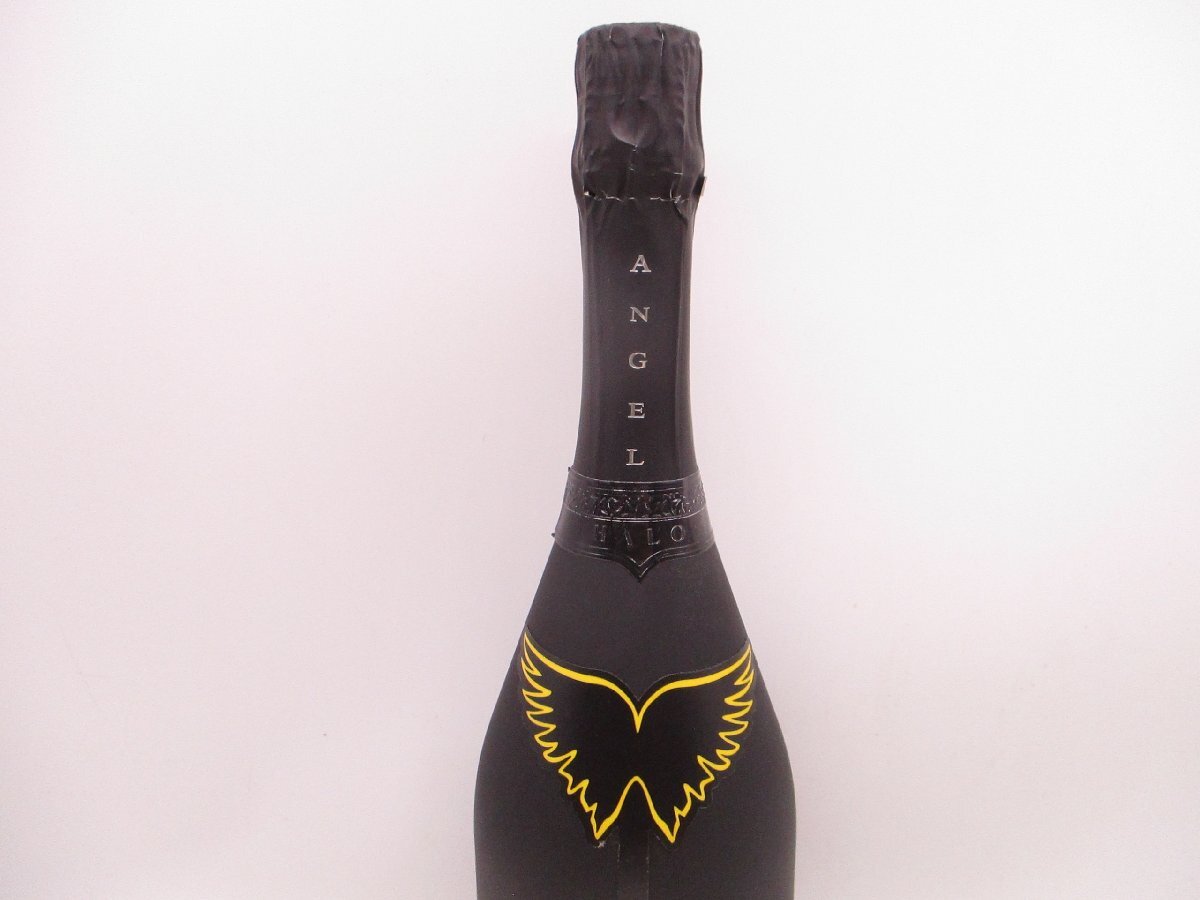 ANGEL BRUT HALO エンジェル ヘイロー イエロー ブリュット シャンパン 750ml 12.5％ 古酒 未開栓 ケース Q012995_画像3