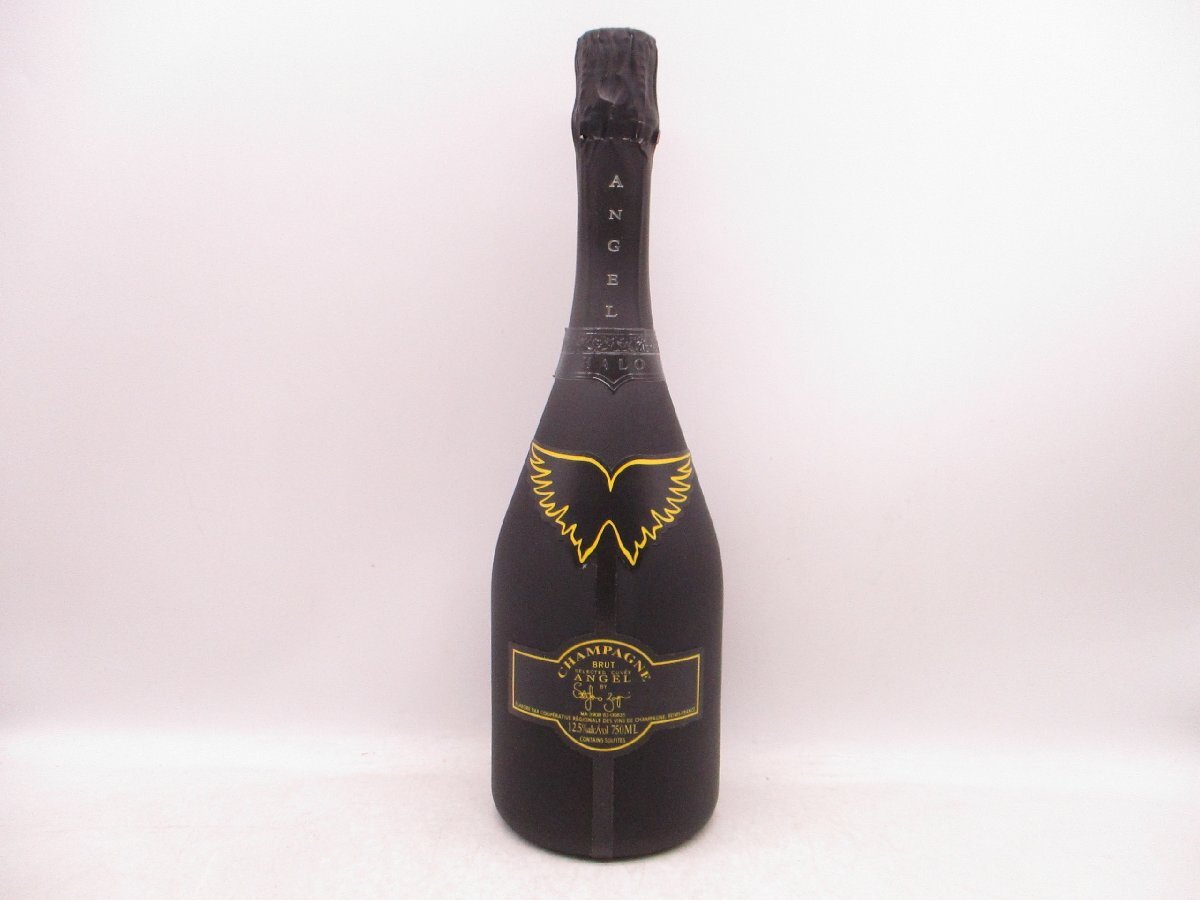 ANGEL BRUT HALO エンジェル ヘイロー イエロー ブリュット シャンパン 750ml 12.5％ 古酒 未開栓 ケース Q012995_画像2