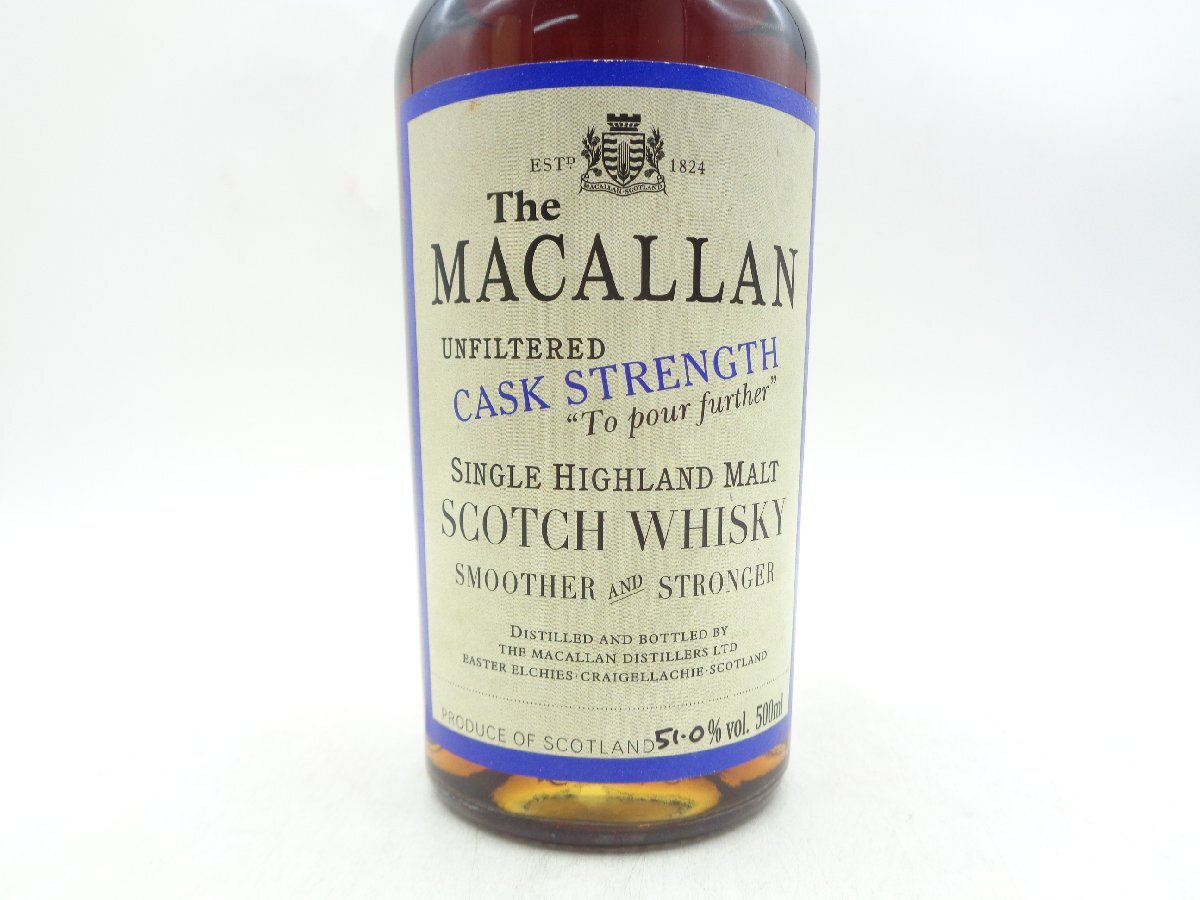THE MACALLAN ザ マッカラン 22年 シングル ハイランド モルト スコッチ ウイスキー 箱入 500ml 51% Q010100の画像5