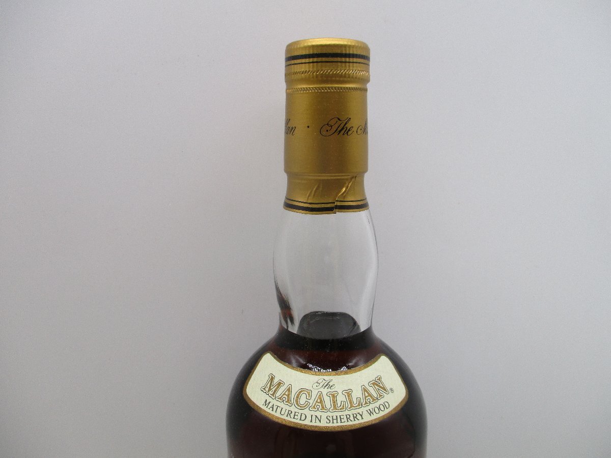 THE MACALLAN ザ マッカラン 12年 マチュアード イン シェリーウッド 750ml 43% 古酒 未開栓 箱 ウイスキー X188917の画像3