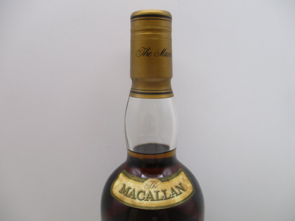 THE MACALLAN ザ マッカラン 12年 シングル ハイランド モルト スコッチ ウイスキー 750ml 43% 古酒 未開栓 箱 X132805の画像3
