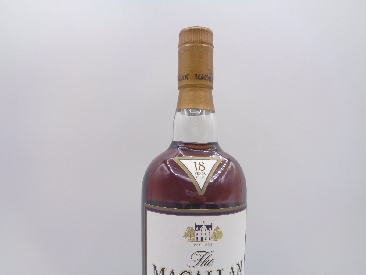 The MACALLAN 18年 ザ マッカラン 1991 シェリーオーク ハイランド シングル モルト スコッチ ウイスキー 箱入 700ml 43% X213944の画像7