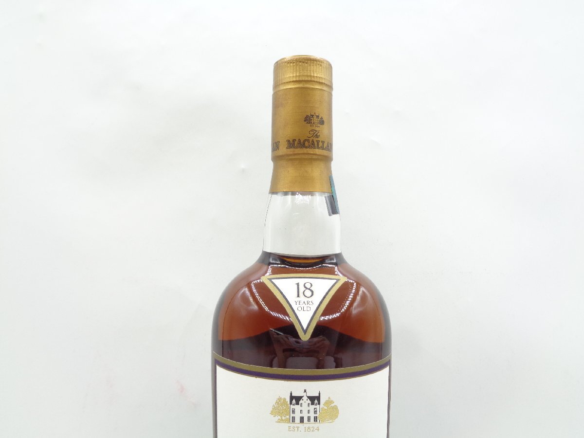 The MACALLAN 18年 ザ マッカラン 1992 シェリーオーク ハイランド シングル モルト スコッチ ウイスキー 箱入 700ml 43% X143084_画像7