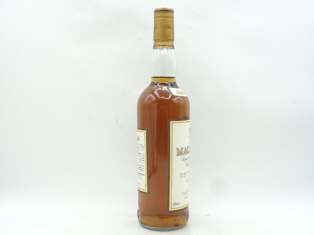 The MACALLAN ザ マッカラン ディスティラーズ チョイス シングル ハイランド モルト スコッチ ウイスキー 箱入 700ml 40% X173347の画像5