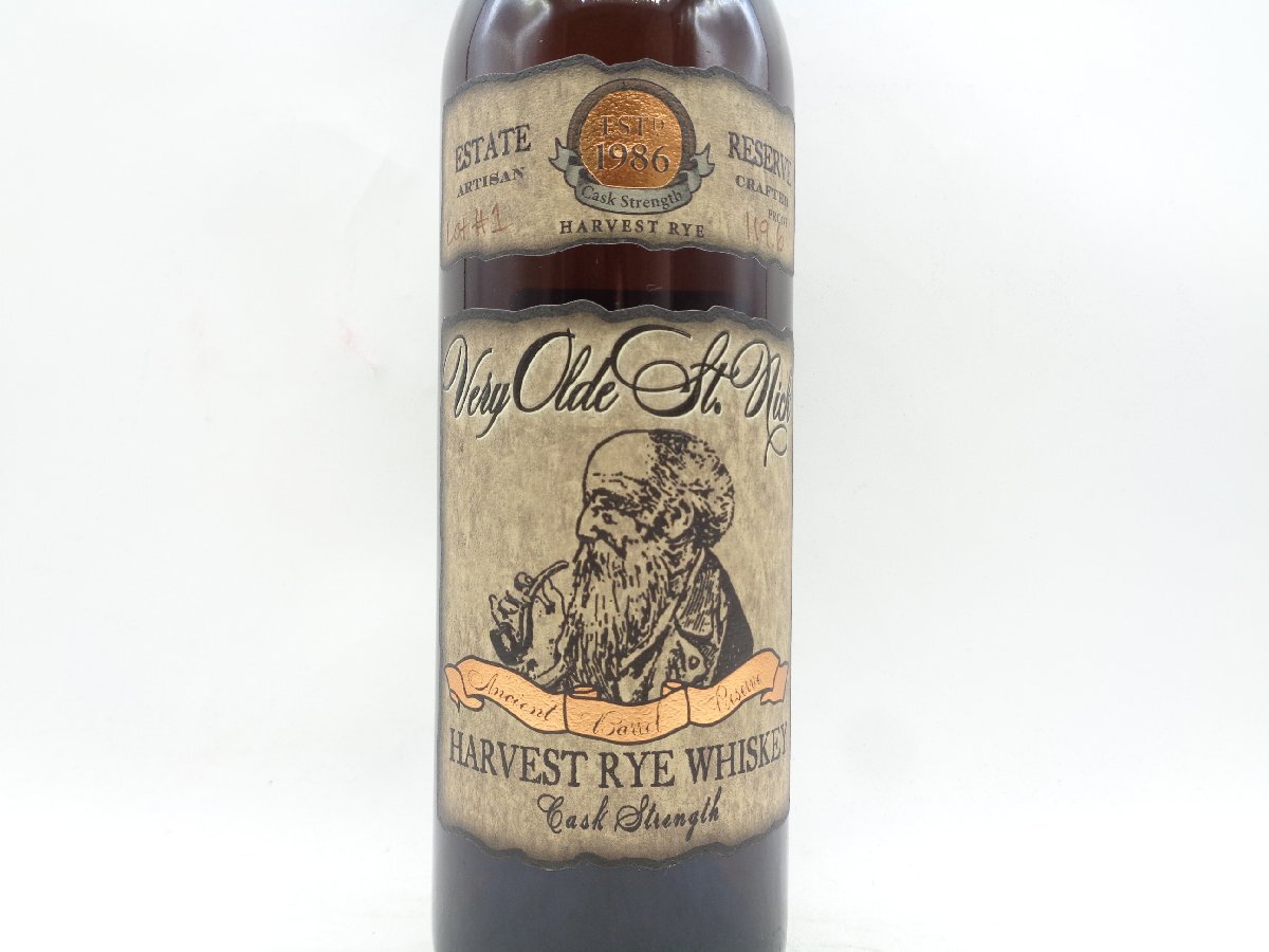 VERY OLDE ST NICK HARVEST RYE WHISKEY ベリー オールド セント ニック ハーベスト ライ ウイスキー 750ml 119,6PROOF X238701の画像5