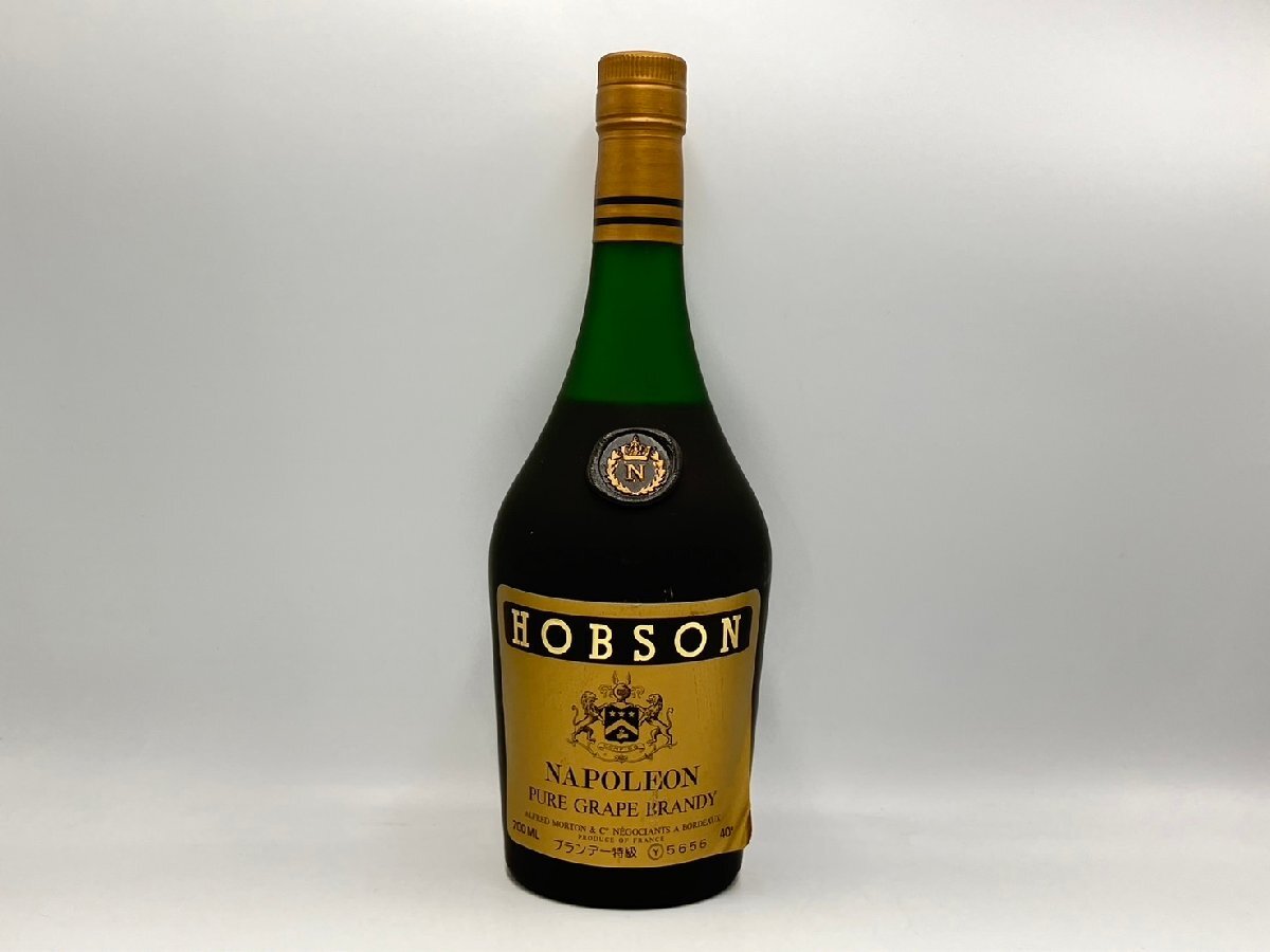 ST【同梱不可】 フレンチ ホブソン ナポレオン ブランデー特級 700ml 40% 未開栓 古酒 Z050424_画像1