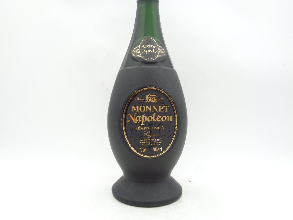 MONNET NAPOLEON RESERVE LIMITE モネ ナポレオン リザーブ リミット コニャック ブランデー 箱入 未開封 700ml 古酒 X266603の画像5