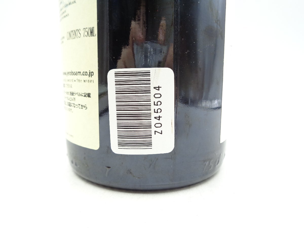 【1円】～ THIBAULT LIGER-BELAIR NUITS-SAINT-GEORGES 2012 ティボー リジェ ベレール ニュイ サン ジョルジュ 赤ワイン Z045504の画像8