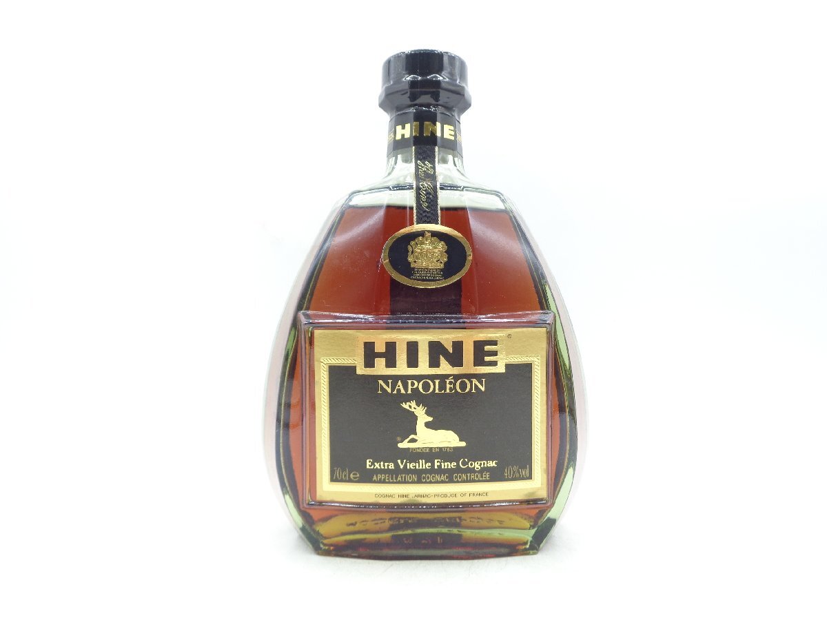 HINE NAPOLEON EXTRA VIEILLE FINE COGNAC ハイン ナポレオン エクストラ ヴィエイユ ファイン コニャック ブランデー 700ml Q013510_画像1