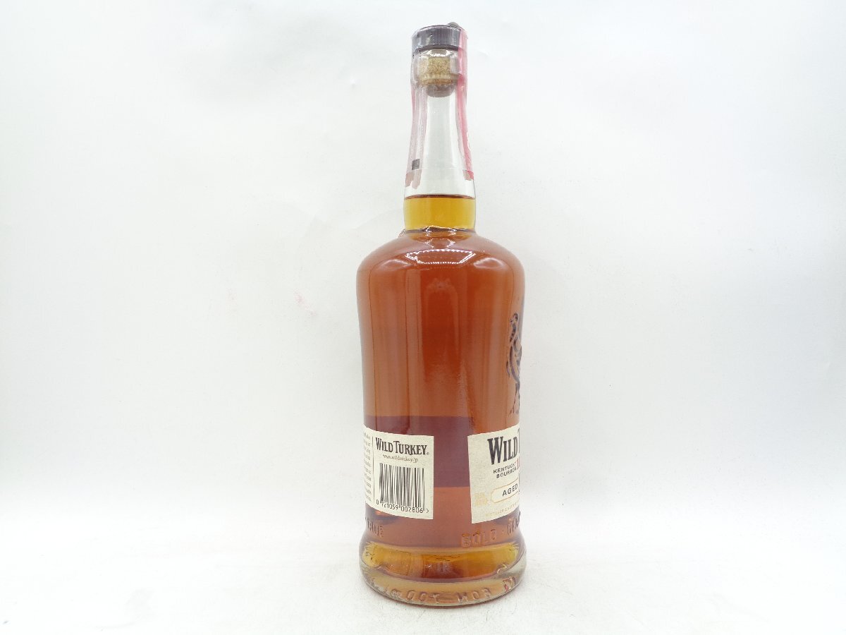 WILD TURKEY 8年 ワイルド ターキー ケンタッキー バーボン ウイスキー 700ml 50,5% 箱入 未開封 古酒 B66610の画像5